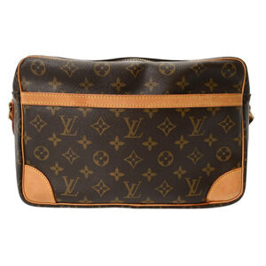 LOUIS VUITTON Monogram Trocadero Brown Canvas Shoulder Bag